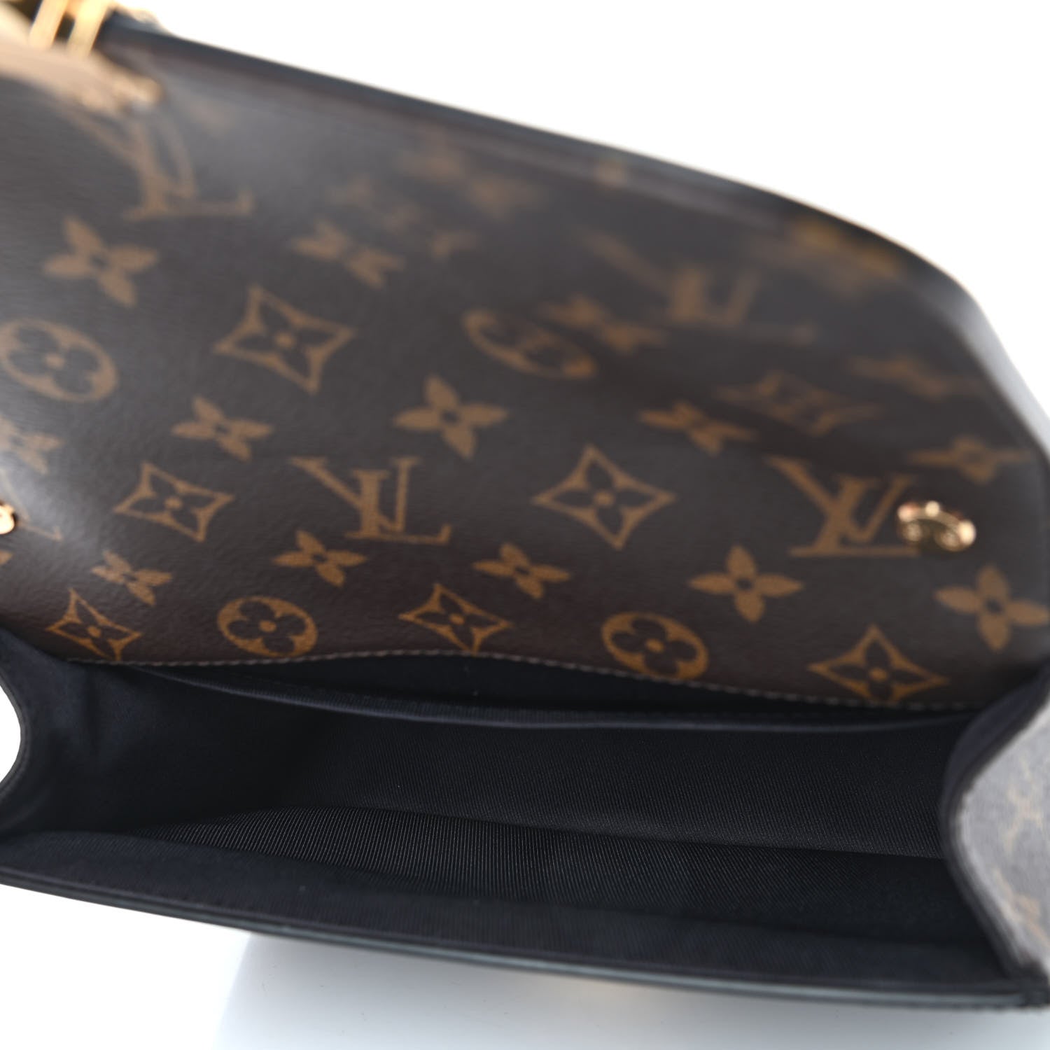 Louis Vuitton Patent Calfskin Monogram Cherrywood BB Black 5 of 8