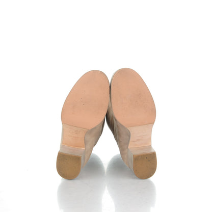 Chanel Nubuck CC Short Boots 37 Grey 5 of 8