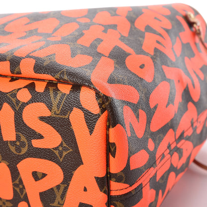Louis Vuitton Monogram Graffiti Neverfull GM Orange 10 of 14
