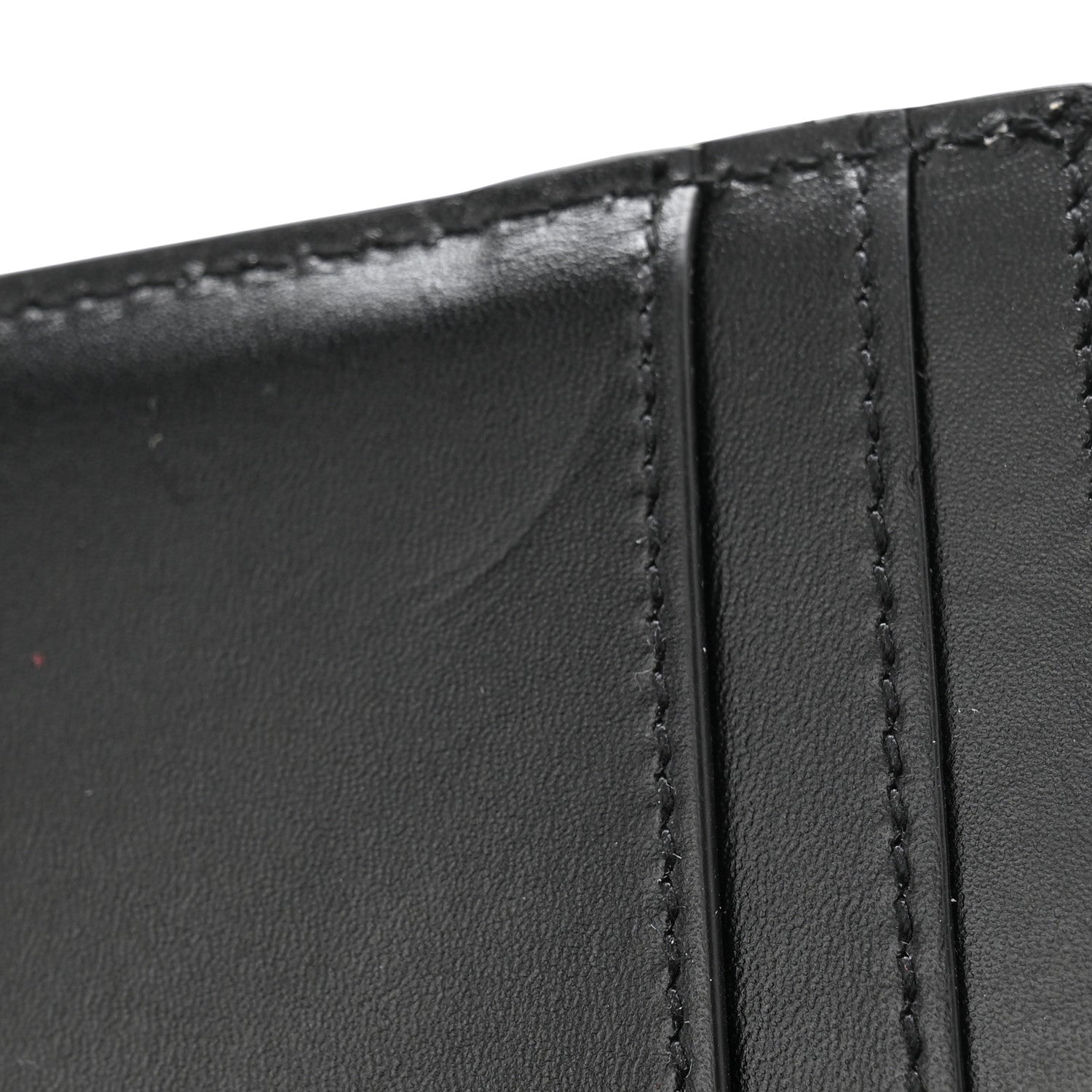 Saint Laurent Calfskin Card Case Black 9 of 10