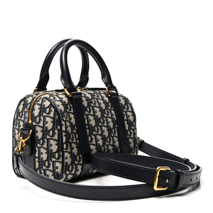 Christian Dior Oblique Groove 20 Bag Blue 3 of 10