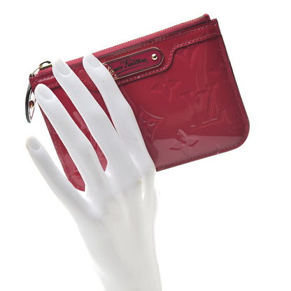 Louis Vuitton Vernis Key Pouch Rose Indien 2 of 9