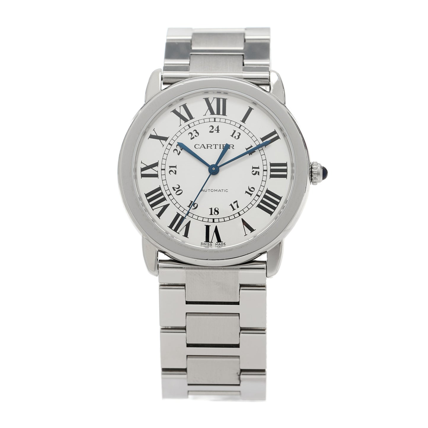 Stainless Steel 36mm Ronde Solo Automatic Watch
