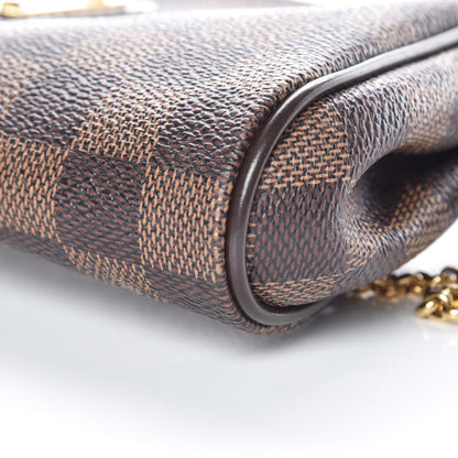 Louis Vuitton Damier Ebene Eva Clutch 10 of 10