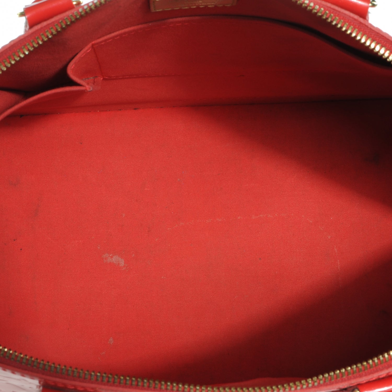 Louis Vuitton Vernis Alma GM Rouge Grenadine 5 of 7