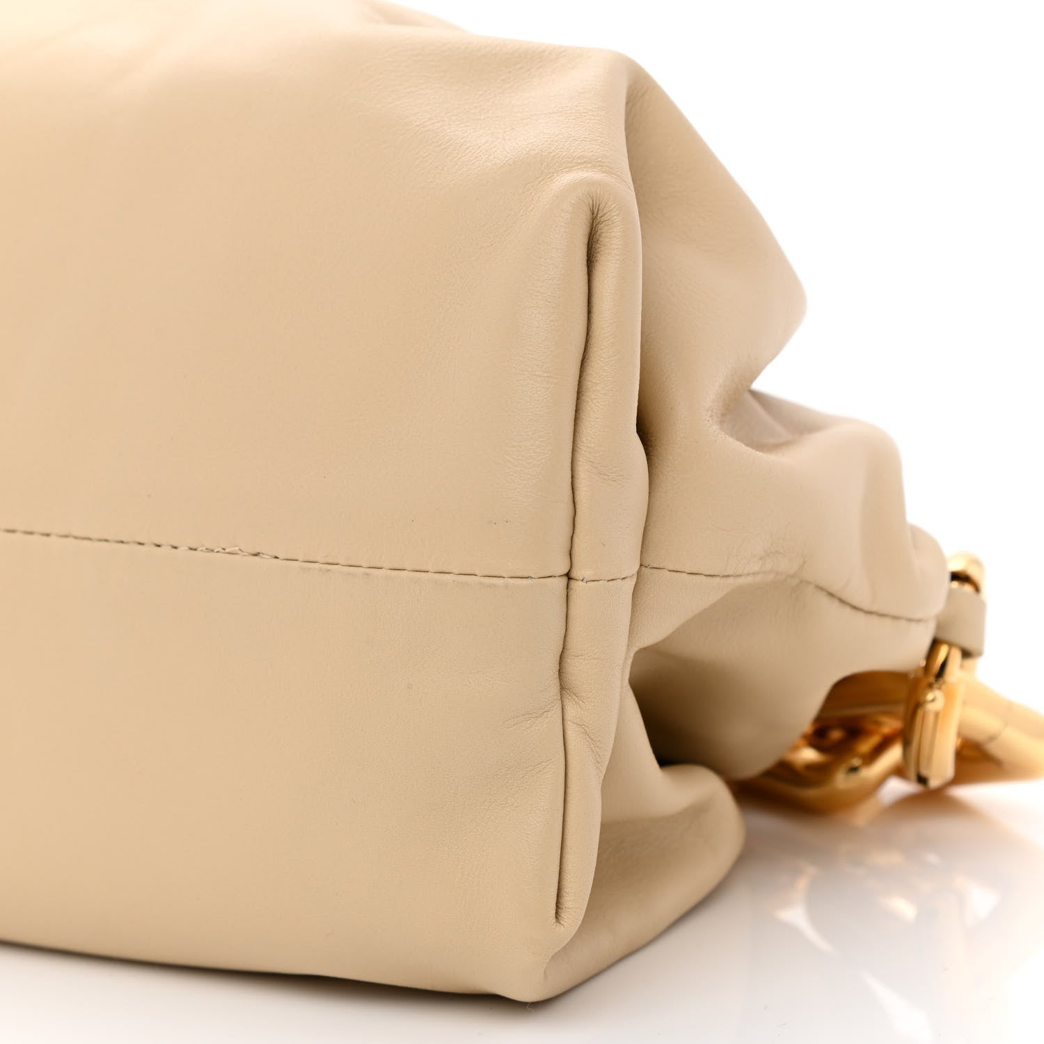 Bottega Veneta Calfskin The Pouch Chain Porridge 10 of 10