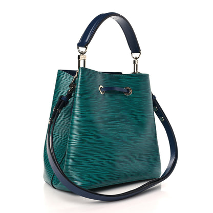 Louis Vuitton Epi Neonoe BB Emerald Green Indigo 4 of 10