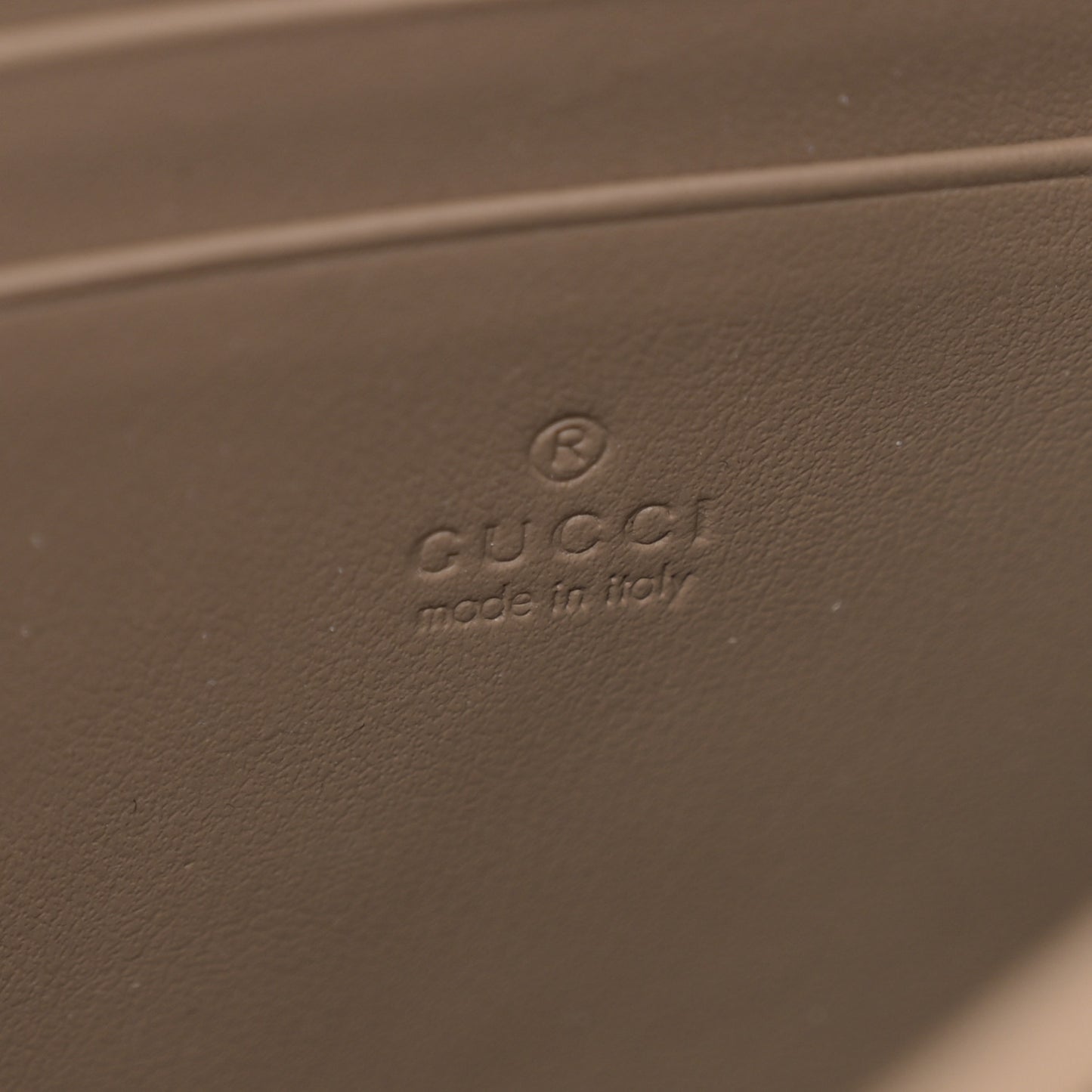 GG Supreme Monogram Mini Dionysus Chain Wallet Beige Taupe