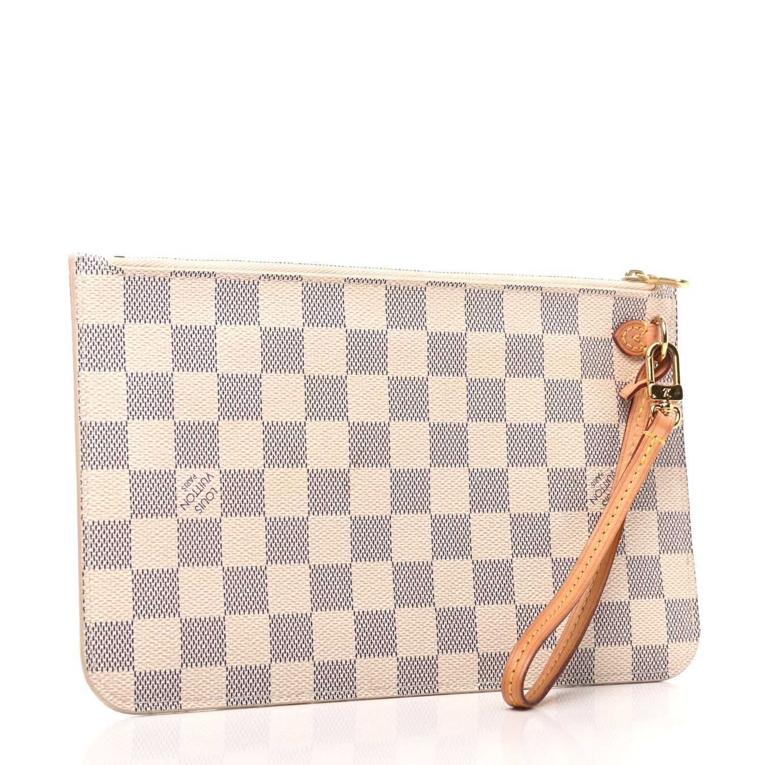 Louis Vuitton Damier Azur Neverfull MM GM Pochette 3 of 6