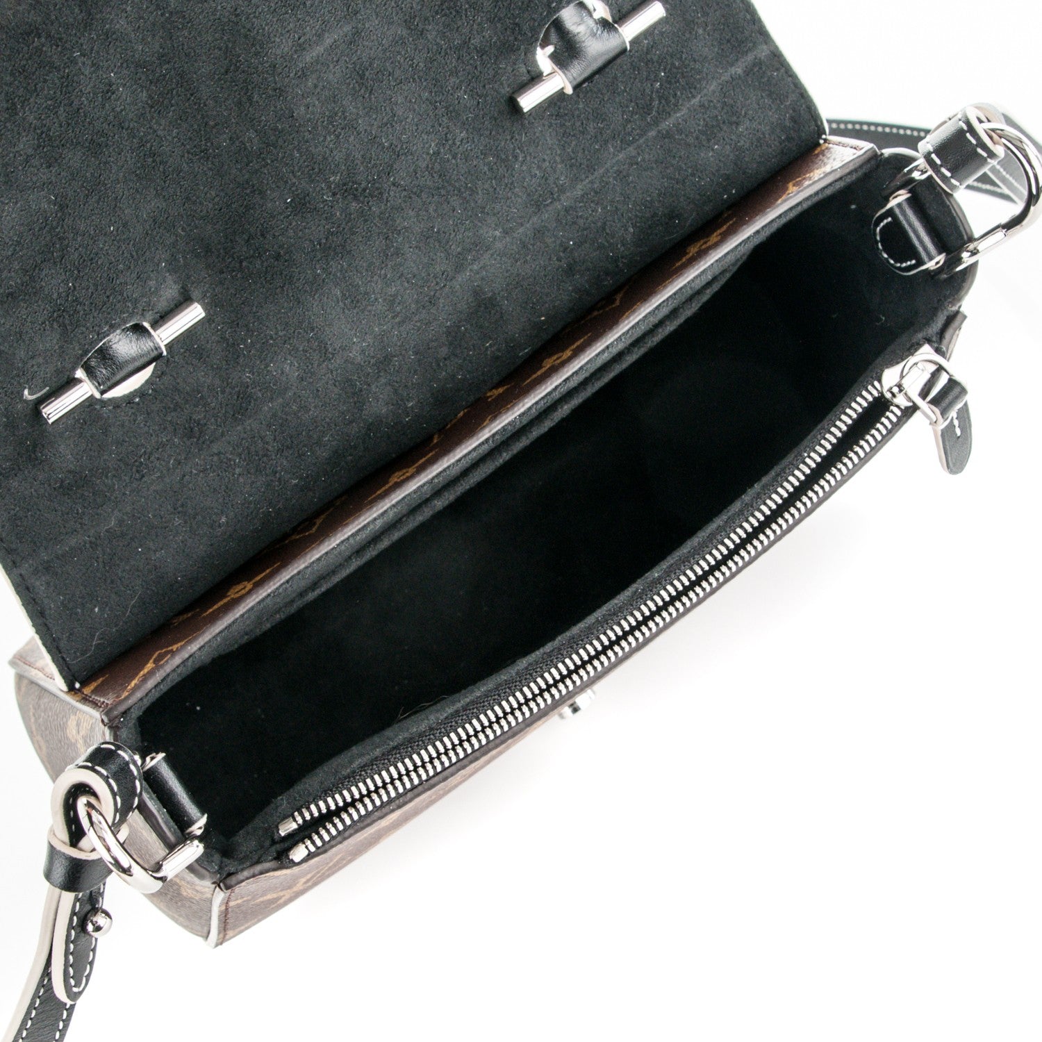 Louis Vuitton Calfskin Monogram Chain It Bag PM Black 5 of 7