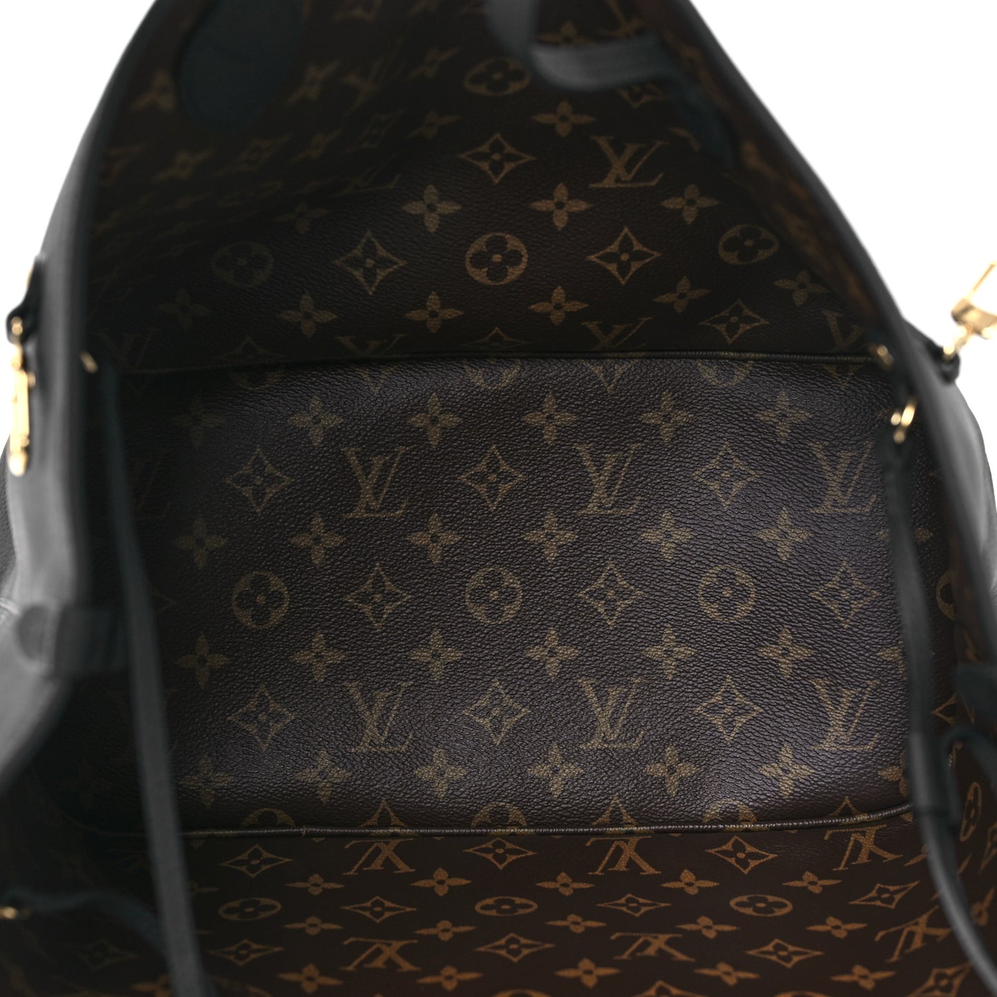 Monogram Calfskin Neo Neverfull Inside Out MM Black