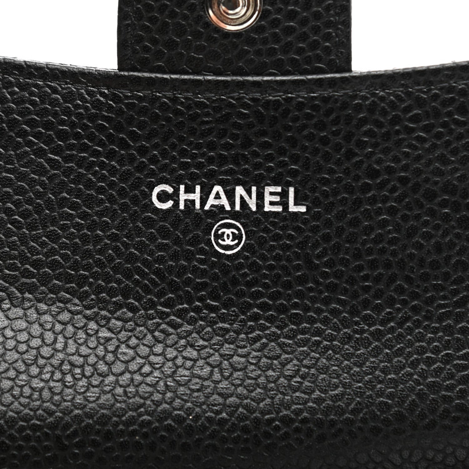 Chanel Caviar Quilted Flap Card Holder Black 6 of 9