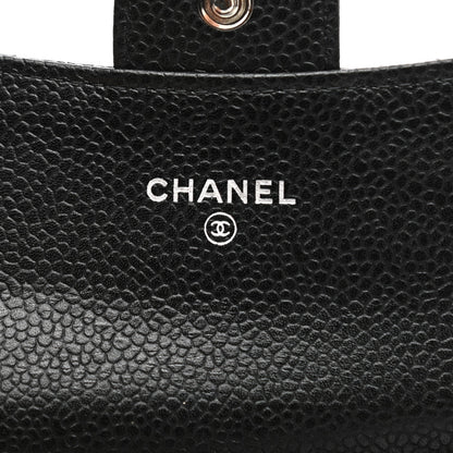 Chanel Caviar Quilted Flap Card Holder Black 6 of 9