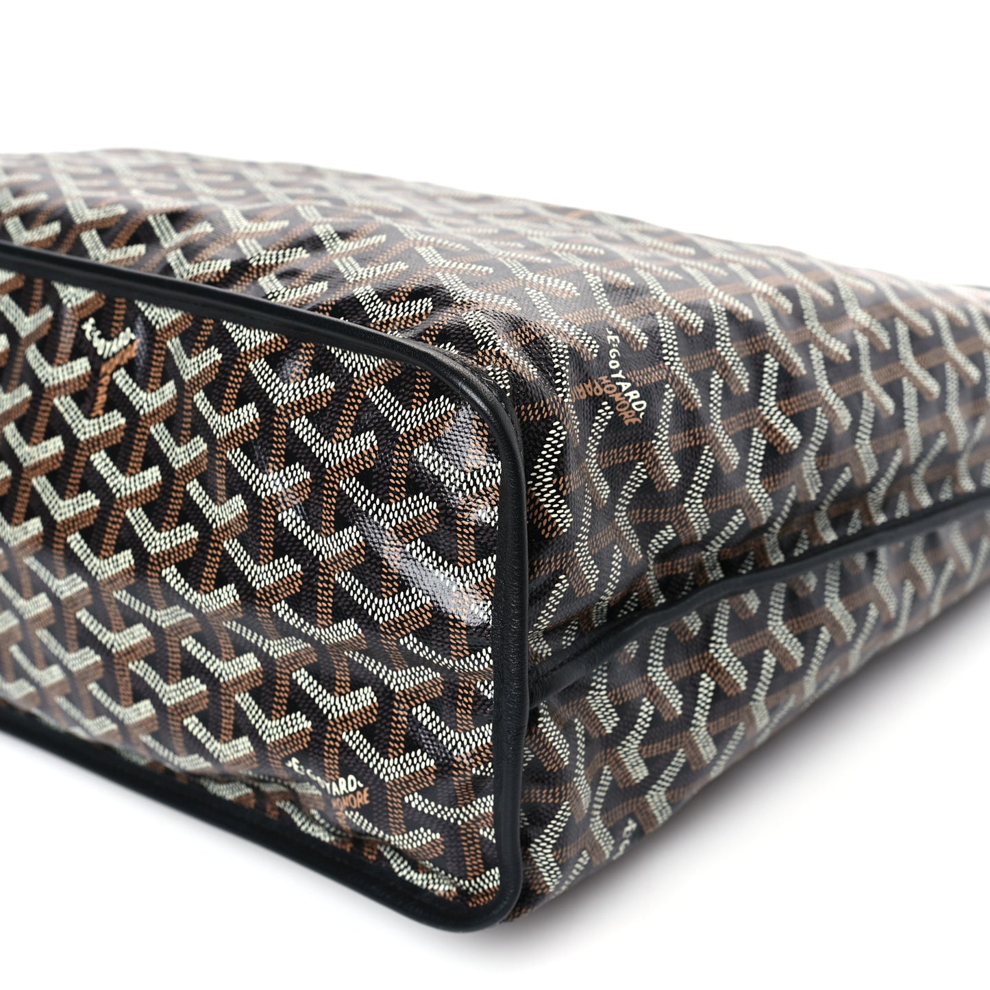Goyardine Reversible Anjou PM Black
