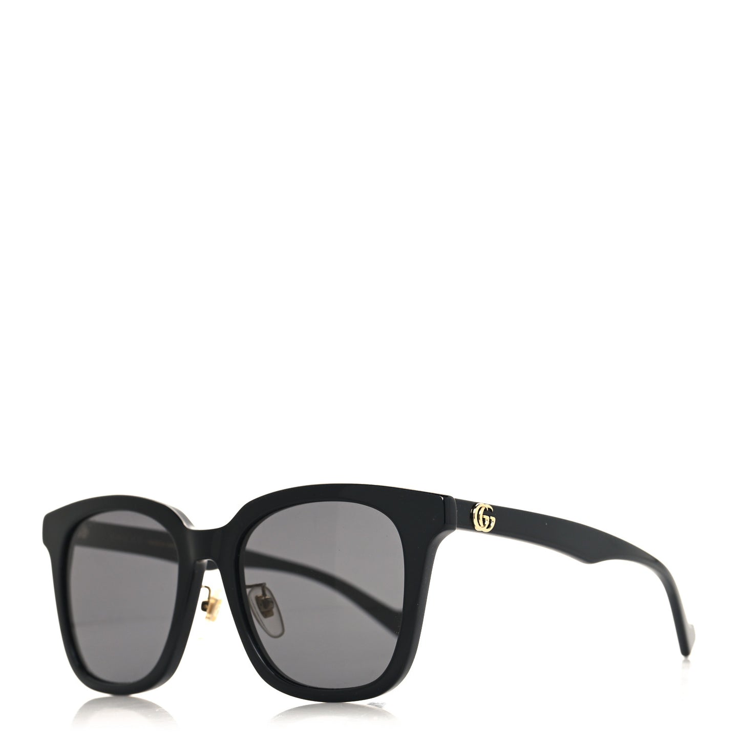 Acetate Square Frame Sunglasses GG1000SK Black