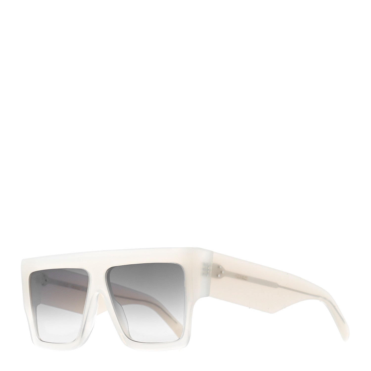 Celine Rectangular Sunglasses CL400921 Transparent White 1 of 7