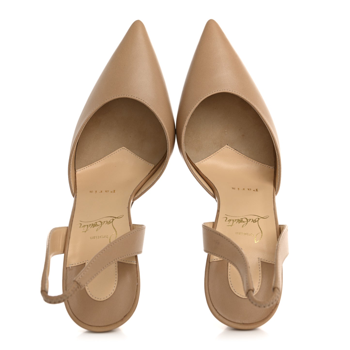 Kid O Kate Slingback 100 Pumps 37.5 Nude
