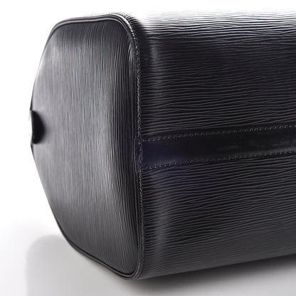 Louis Vuitton Epi Speedy 30 Black 5 of 13