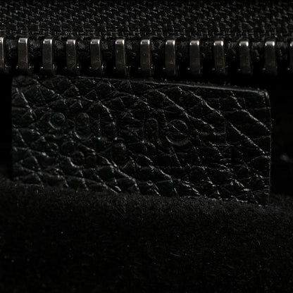 Celine Drummed Calfskin Mini Luggage Black 19 of 37