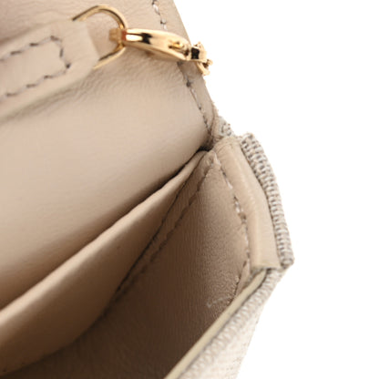 Fendi Kuban Canvas FF Embroidered Nano Baguette Charm Grezzo Multicolor 12 of 14