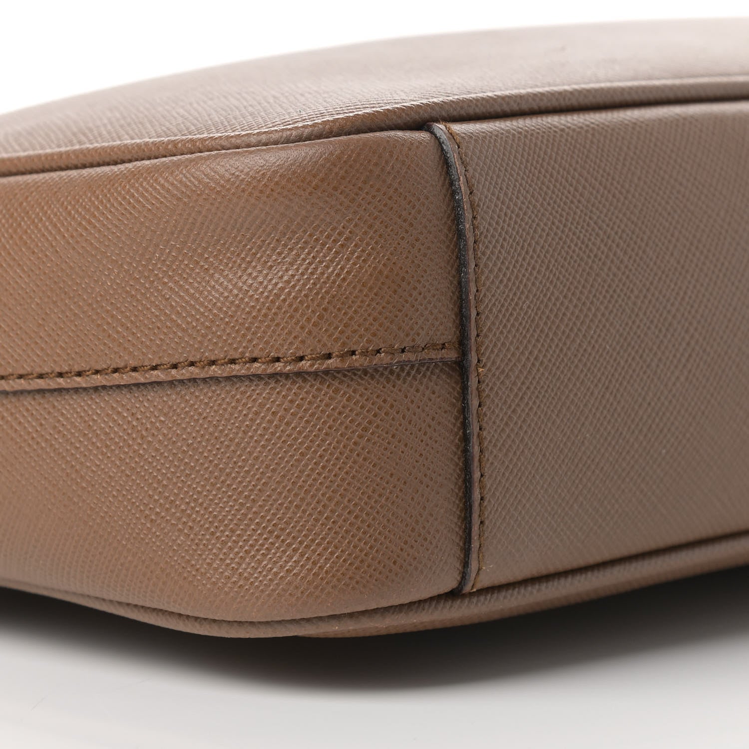 Prada Saffiano Crossbody Bag Caramel 8 of 9