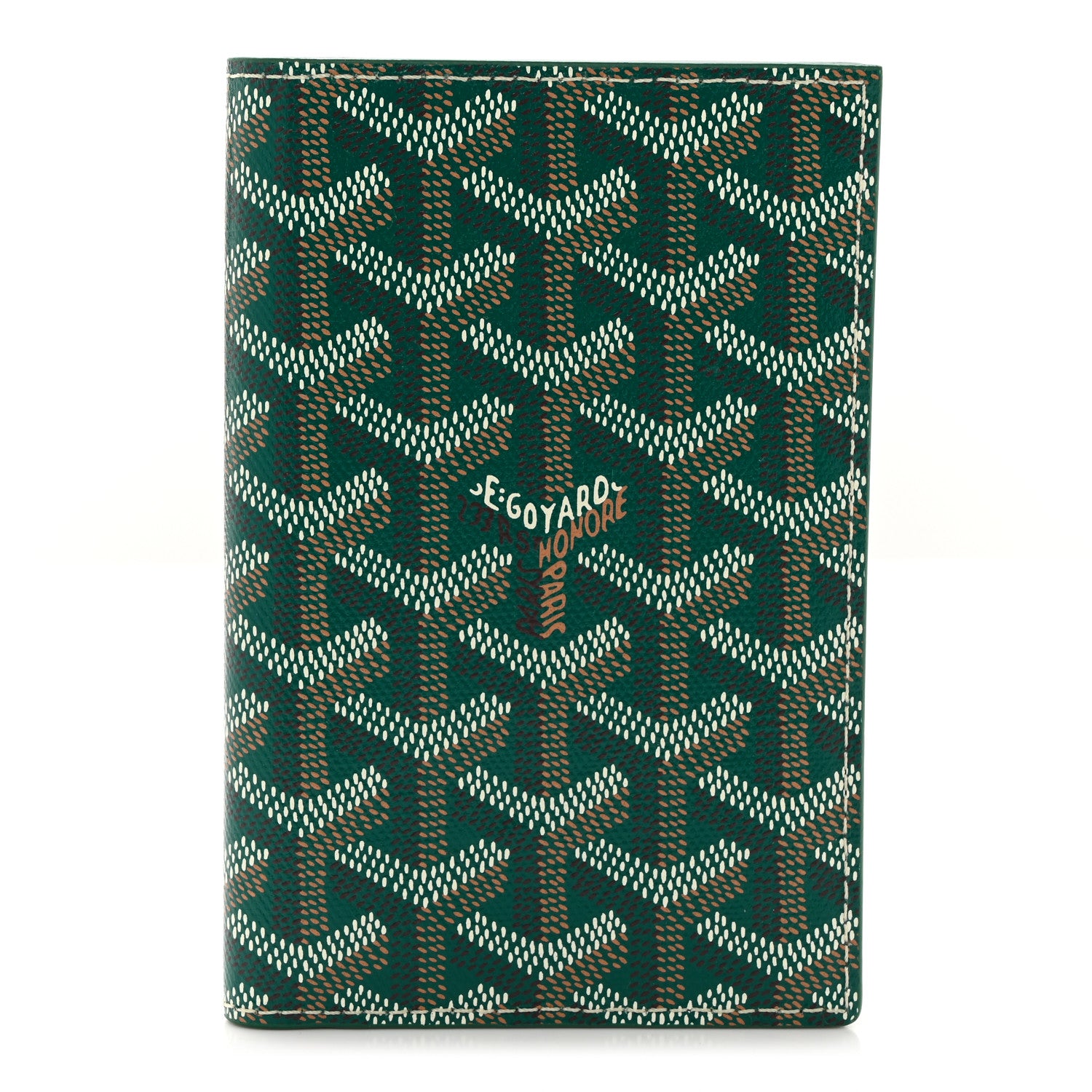 Goyard Goyardine Passport Wallet Green 1 of 8