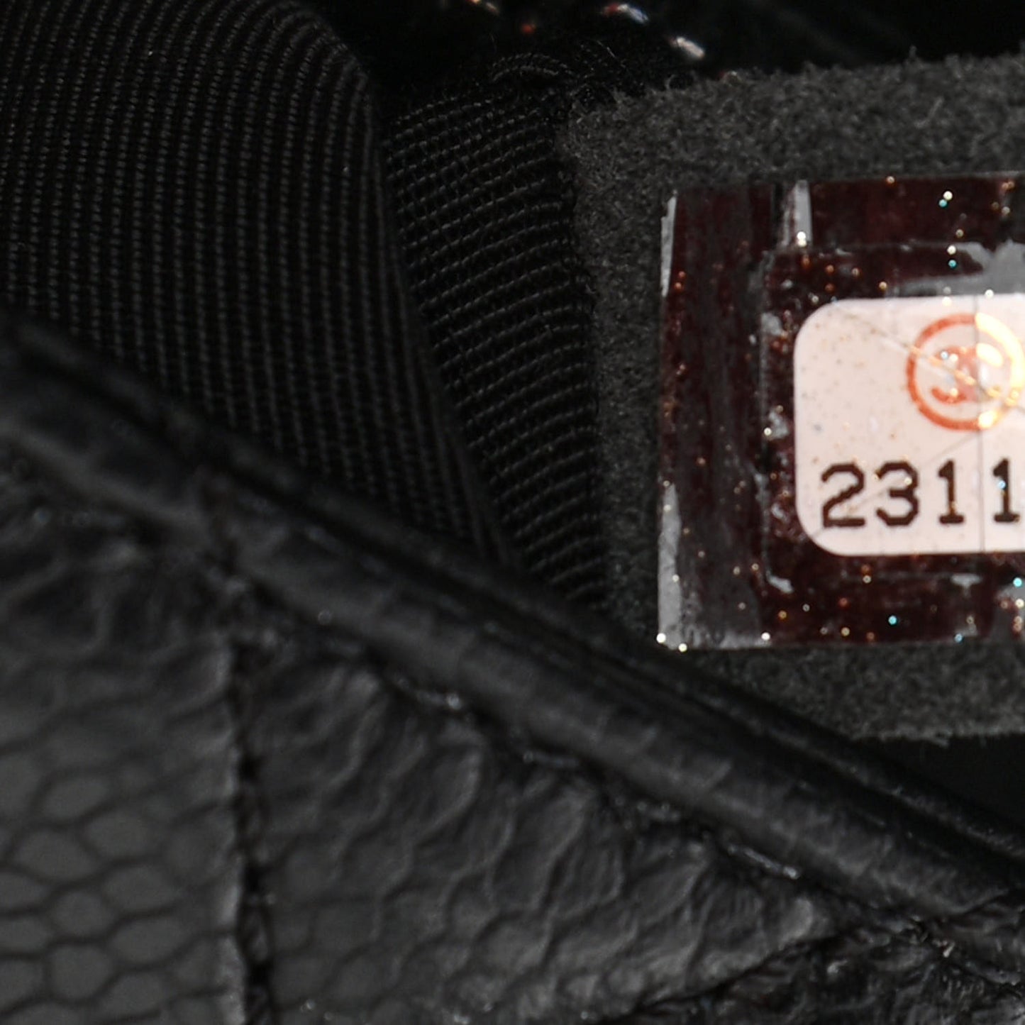 Caviar Quilted City Shopping Tote Black