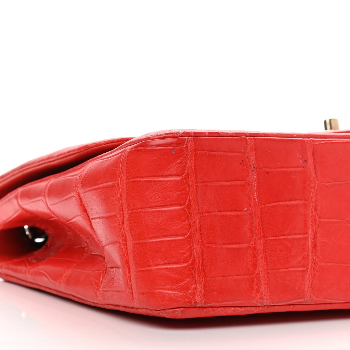 Alligator Jumbo Double Flap Red
