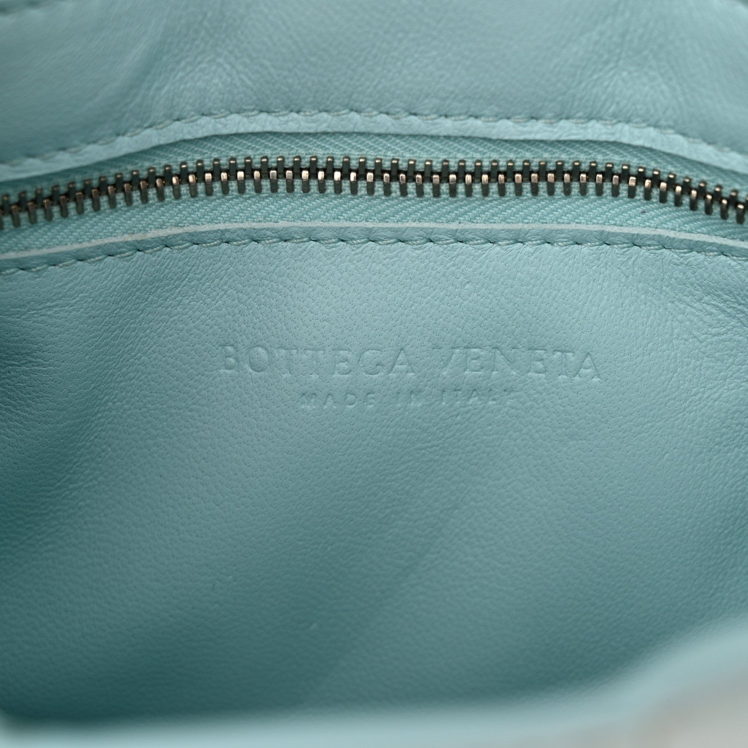 Bottega Veneta Paper Calfskin Maxi Intreccio Padded Cassette Crossbody Bag Topazio 6 of 10