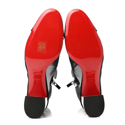 Christian Louboutin Mesh Checkypoint 55 Booties 40 Black 5 of 7