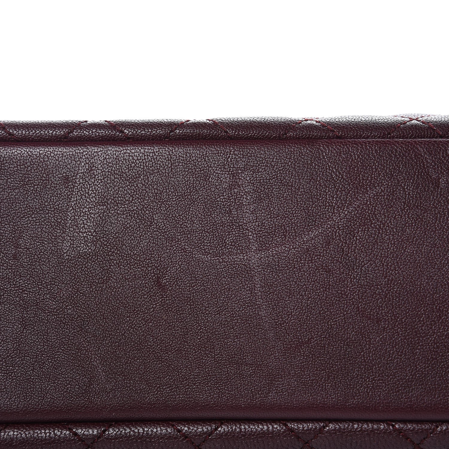 Saint Laurent Calfskin Mixed Matelasse Triquilt Large Monogram Envelope Satchel Bordeaux 10 of 13