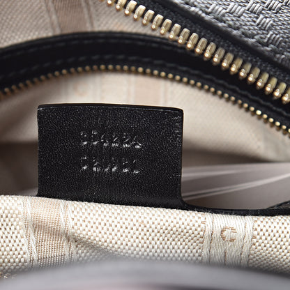 Gucci Calfskin Diamante Small Top Handle Bag Black 7 of 11