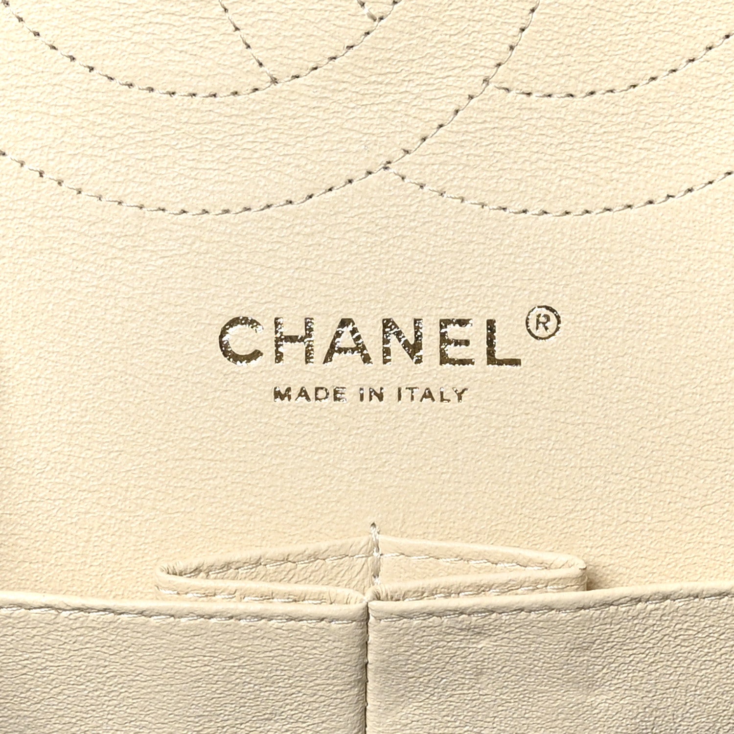 Chanel Caviar Quilted Jumbo Double Flap Light Beige 6 of 10