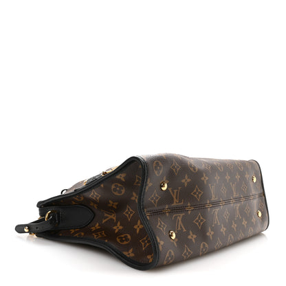 Louis Vuitton Monogram Popincourt MM Black 4 of 10