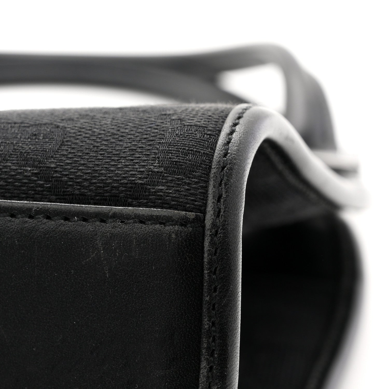 Gucci Monogram Bardot Shoulder Bag Black 1869732 – FASHIONPHILE