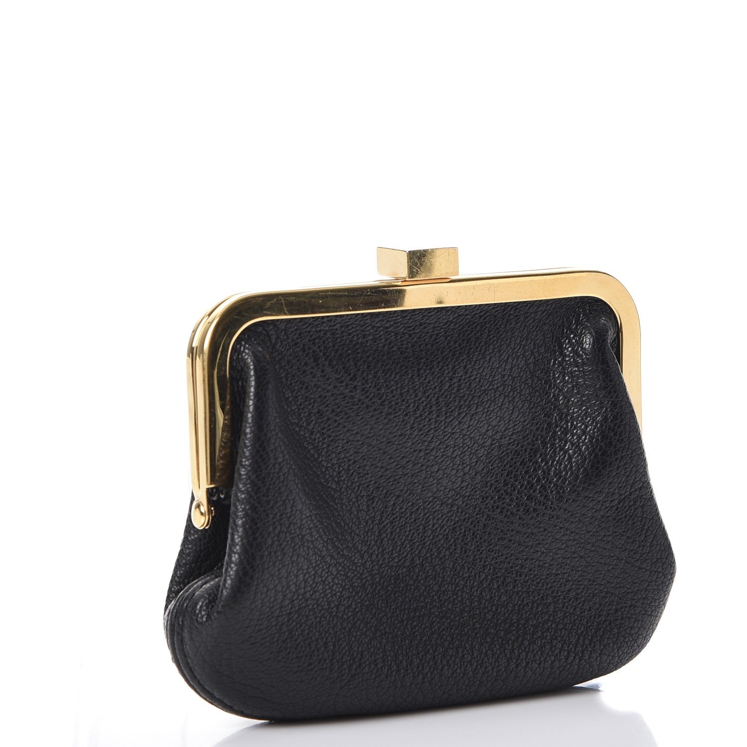Louis Vuitton Suhali Porte-Monnaie Coin Purse Black 3 of 8