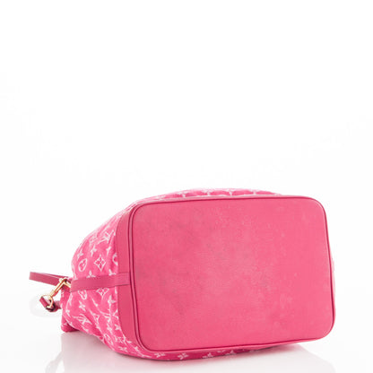 Louis Vuitton Denim Noefull MM Rose Indien 4 of 7