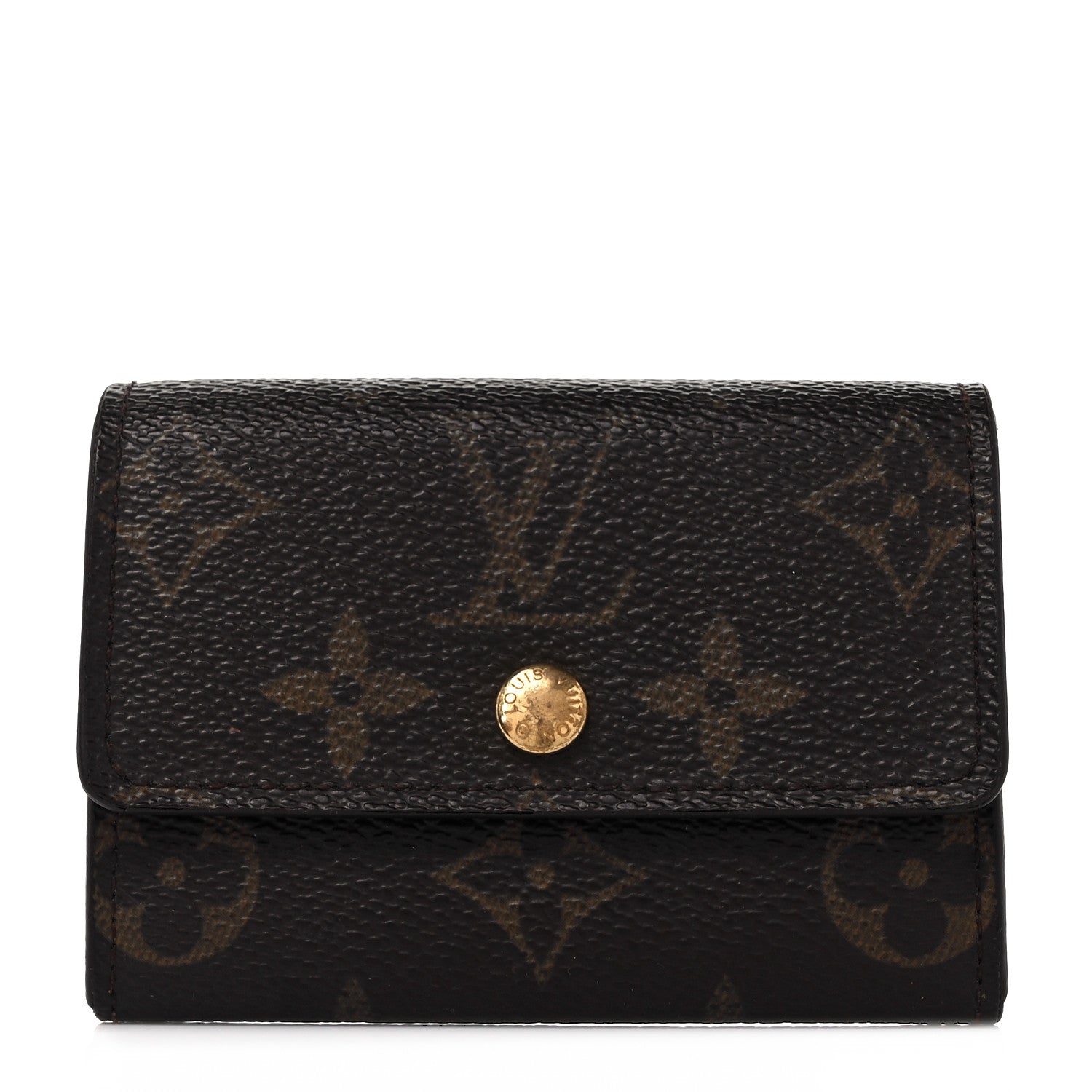 Louis Vuitton Monogram Porte-Monnaie Plat Coin Purse 1 of 8