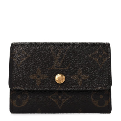 Louis Vuitton Monogram Porte-Monnaie Plat Coin Purse 1 of 8
