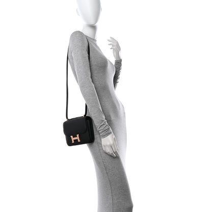 Hermes Epsom Constance 18 Black 3 of 11