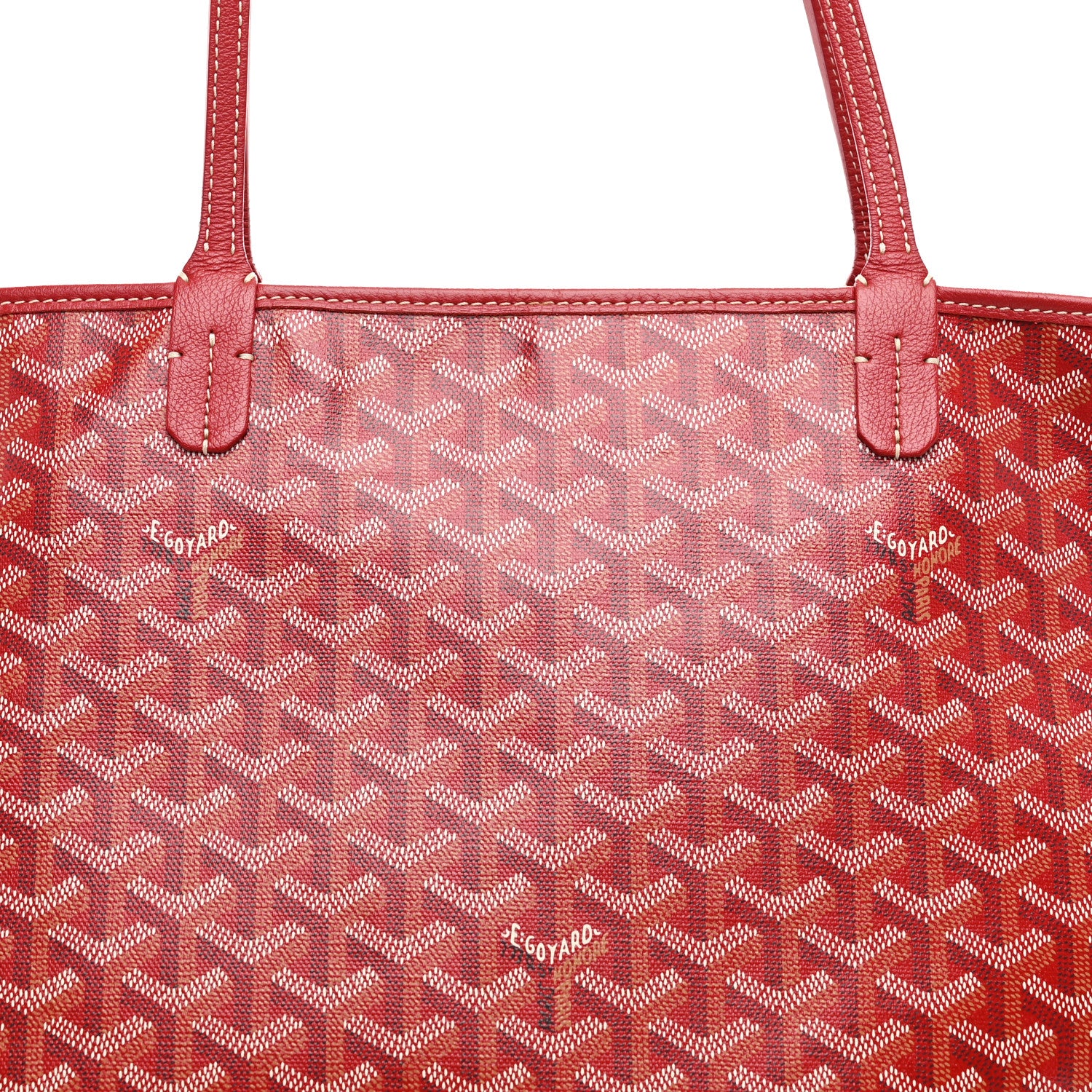 Goyard Goyardine Artois MM Red 8 of 10