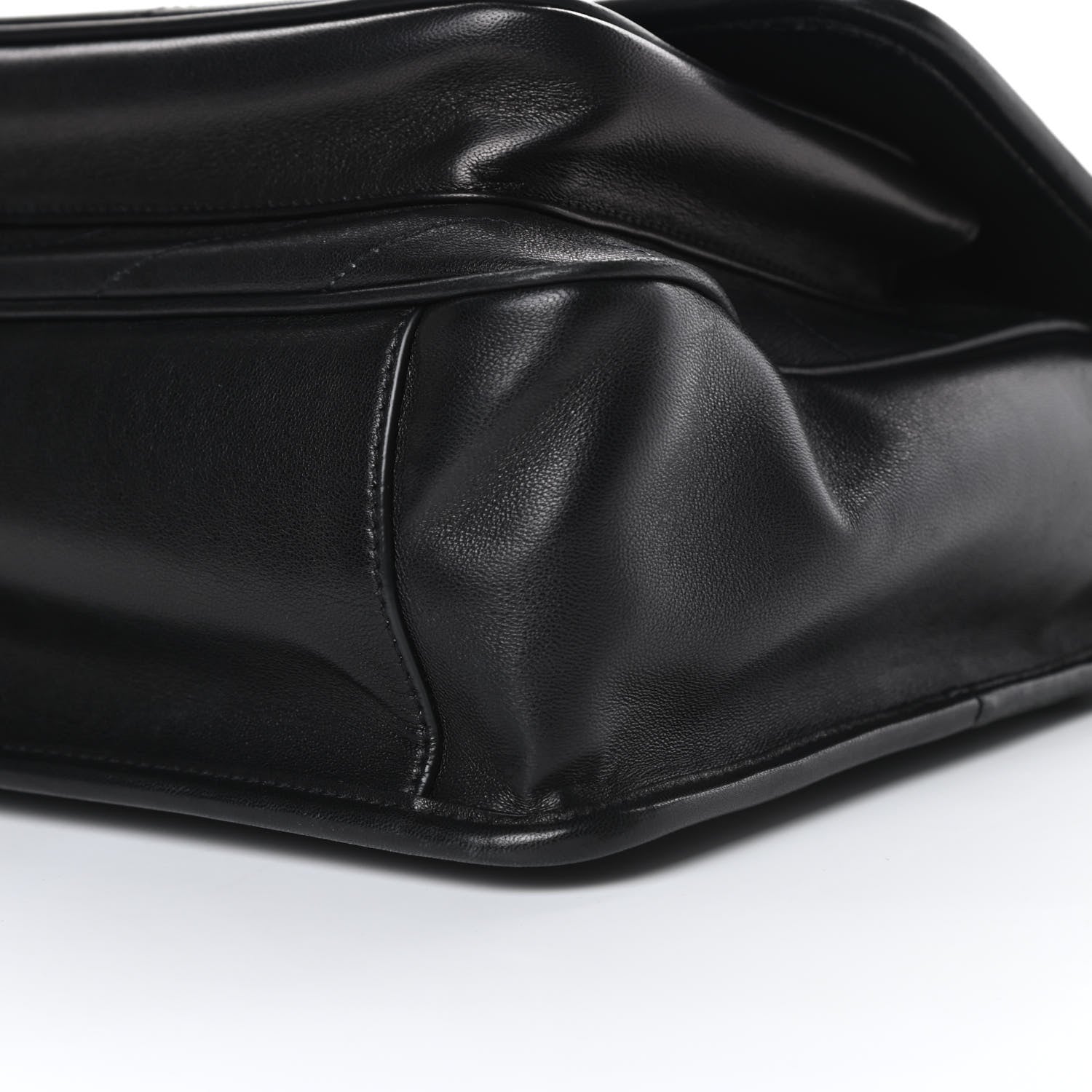 Saint Laurent Lambskin Matelasse Monogram Medium Niki Chain Satchel Black 10 of 15