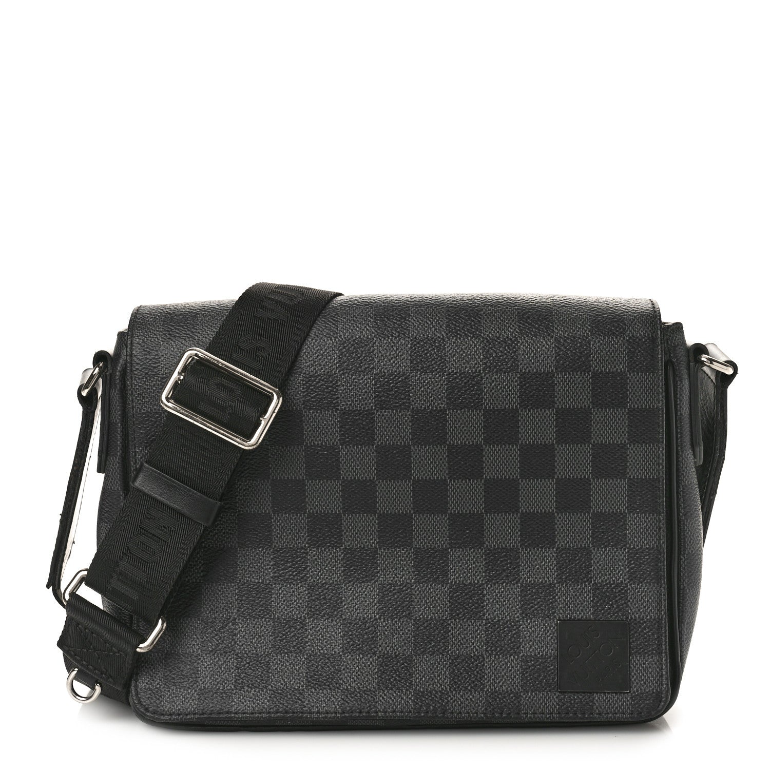 Louis Vuitton LOUIS VUITTON Damier Graphite District PM NM 1 of 16