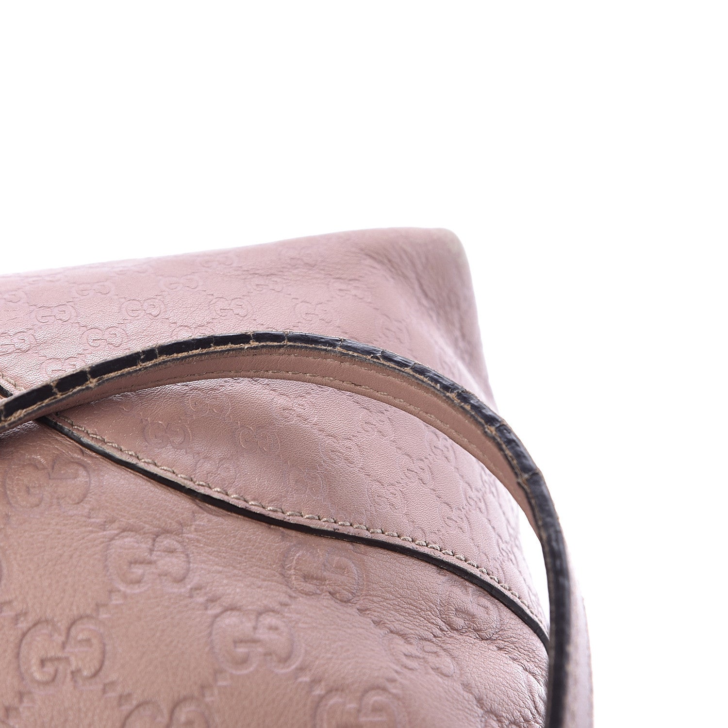 Gucci Guccissima Medium Bree Shoulder Bag Light Pink 15 of 16
