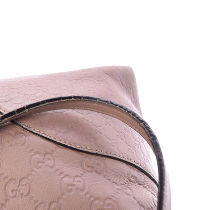 Gucci Guccissima Medium Bree Shoulder Bag Light Pink 15 of 16