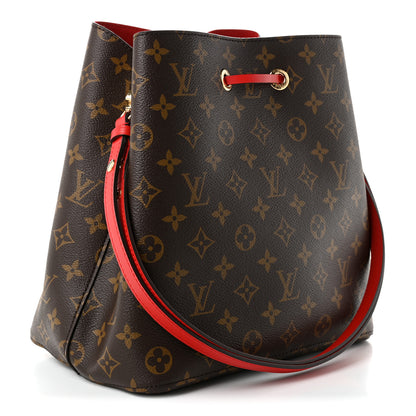 Louis Vuitton Monogram Neonoe MM Coquelicot 3 of 11
