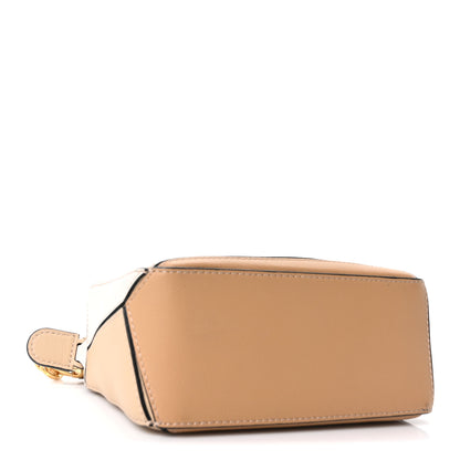 Loewe Calfskin Mini Puzzle Bag  Dusty Beige Soft White 4 of 10