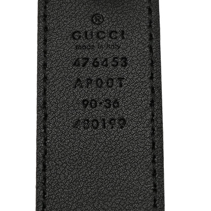 Gucci Calfskin Dionysus 30mm Belt 90 36 Black 3 of 5