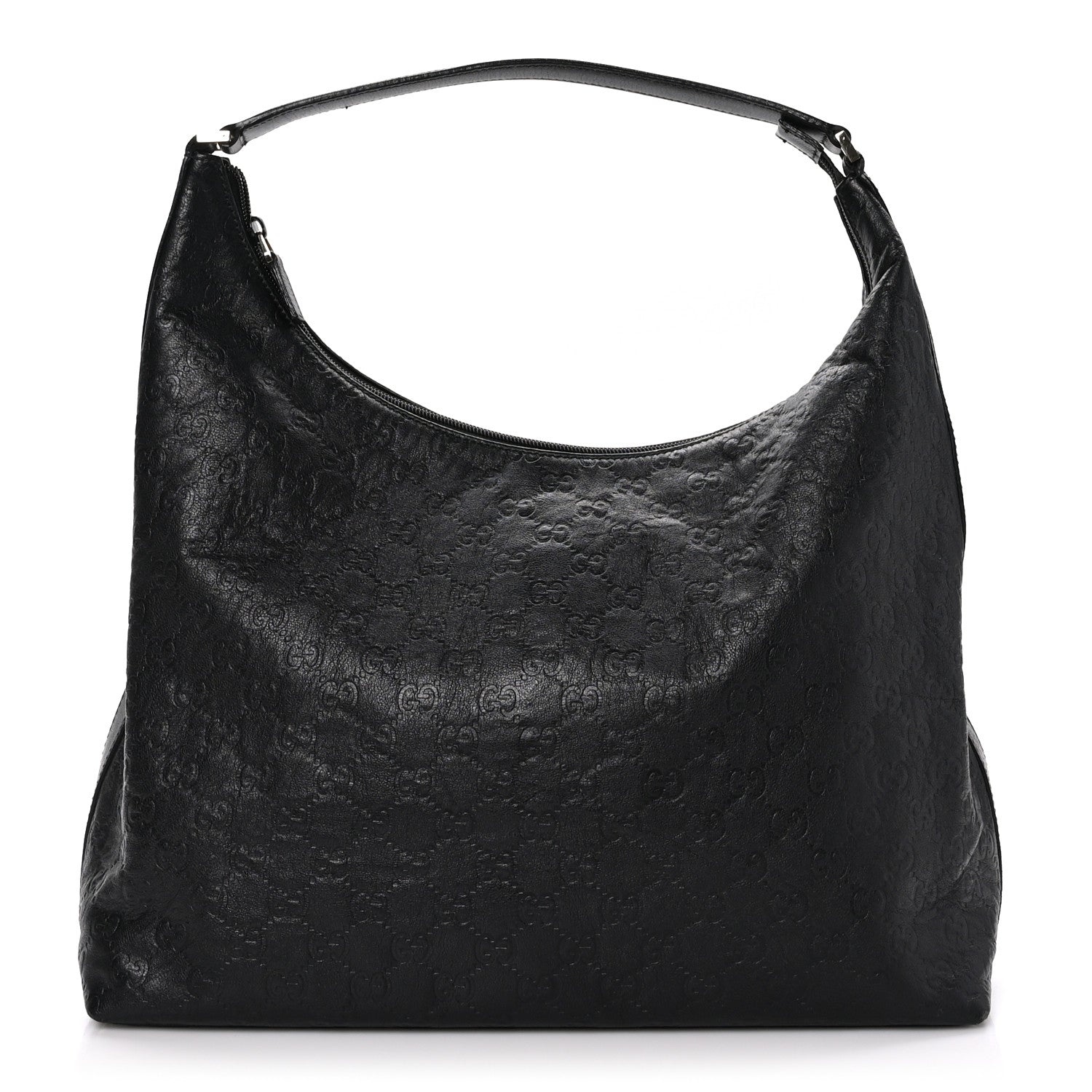 Gucci Guccissima Large Hobo Black 1 of 12
