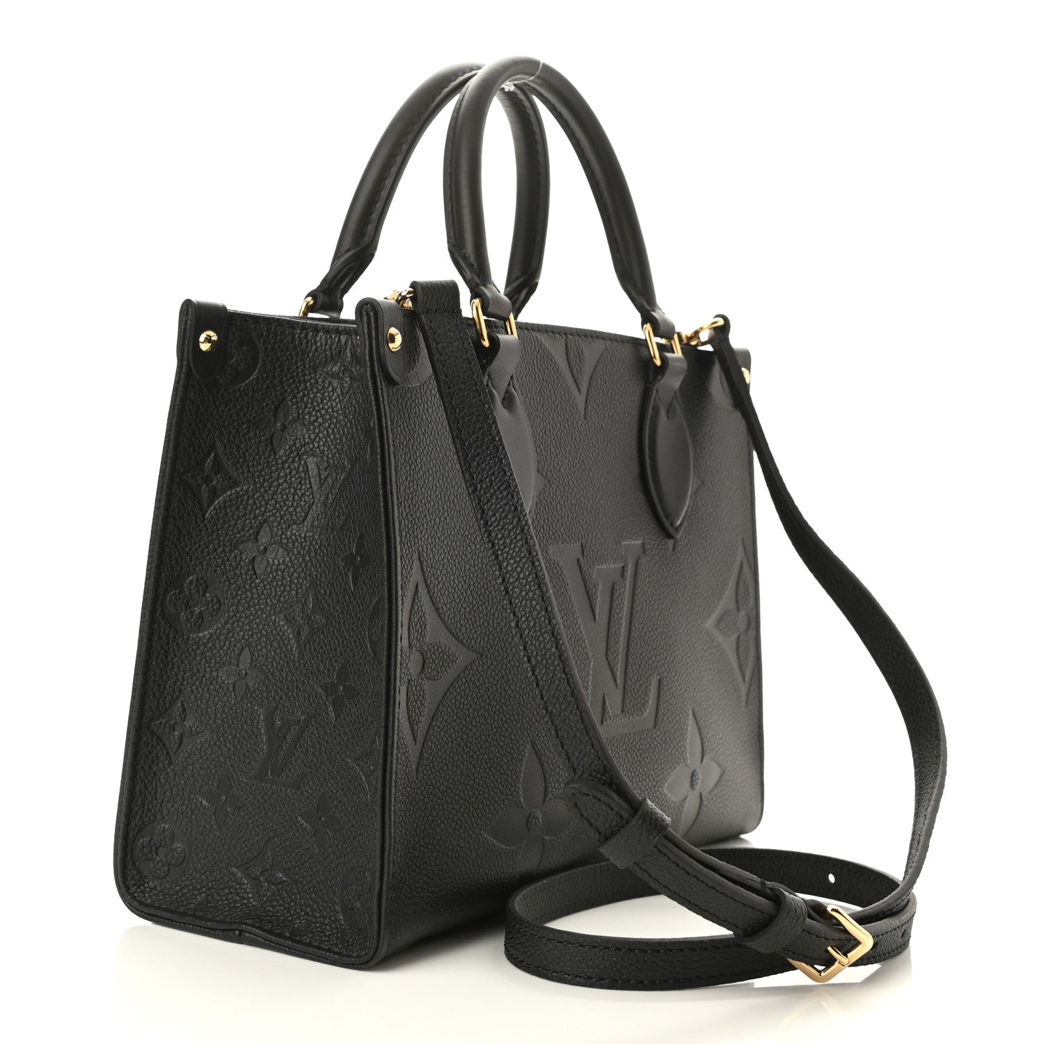 Louis Vuitton Empreinte Monogram Giant Onthego PM Black 3 of 10